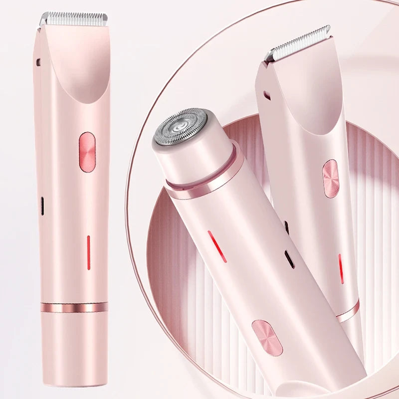 Dual Head Electric Body Shaver