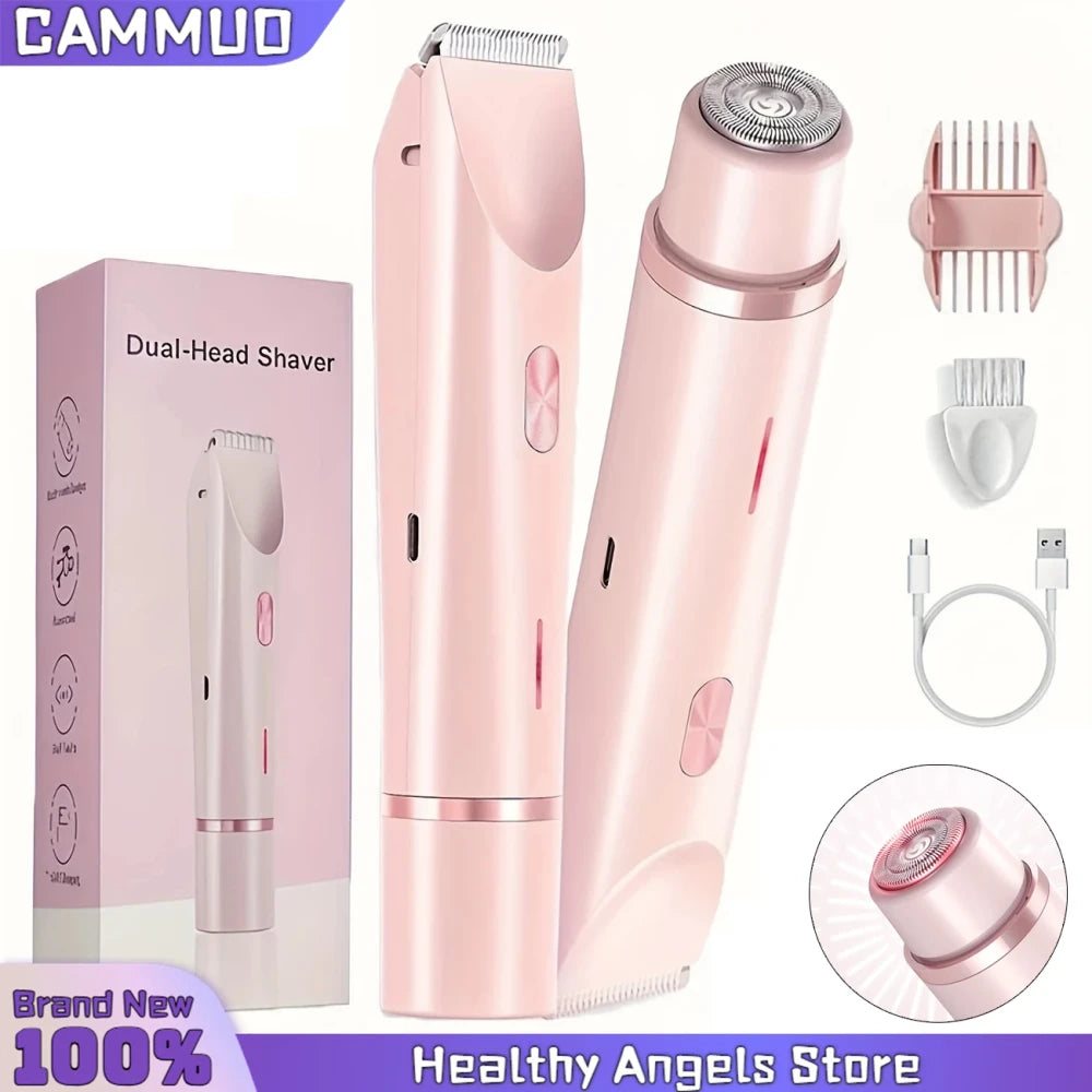 Dual Head Electric Body Shaver